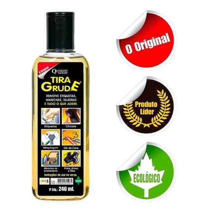 Imagem de Tira Grude Removedor De Cola Adesivo E Mancha 240ml Quimatic
