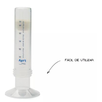 Imagem de Tira-leite Materno Manual 7225-01 70Ml - Lolly