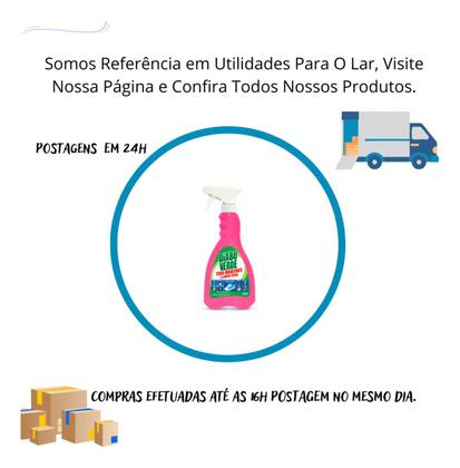 Imagem de Tira Mancha Diabo Verde 500ml Tênis Marcação Sujeira Limpeza