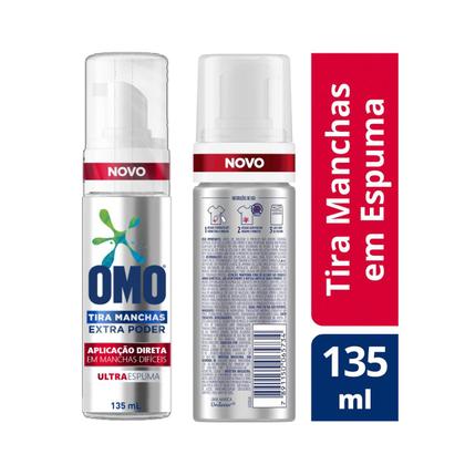 Imagem de Tira Manchas Omo Extra Poder Ultra Espuma Frasco 135 Ml