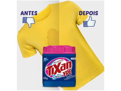 Imagem de Tira Manchas Ypê Tixan em Pó sem Cloro - 420g