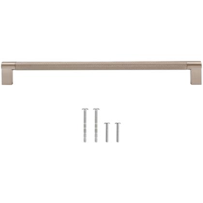 Imagem de Tirador para gabinete Stone Harbor Hardware Urban Satinado Níquel 26 cm