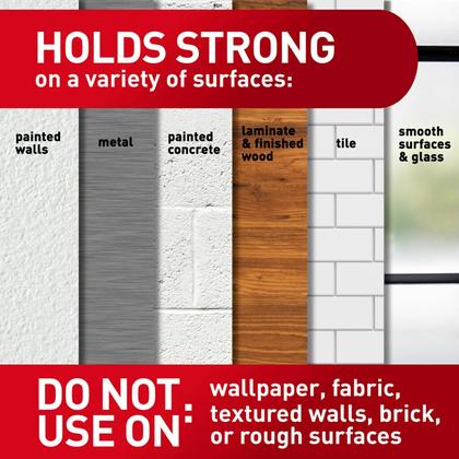 Imagem de Tiras de pôster adesivas Command, pacote com 60 unidades, brancas sem danos