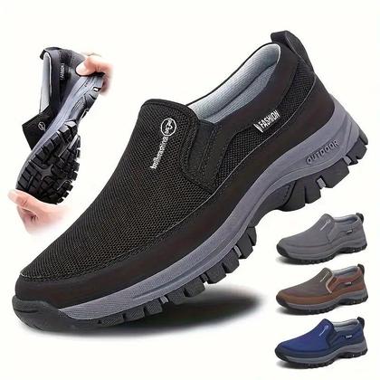 Imagem de Tnis Sapatilha Masculino Casual Trilha Impermeável Calce Fácil