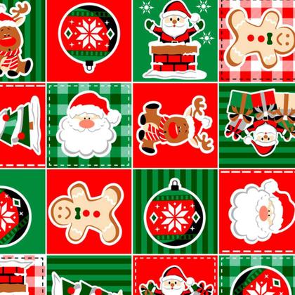 Imagem de Tnt Estampado 3 Metros - Tema Natalino