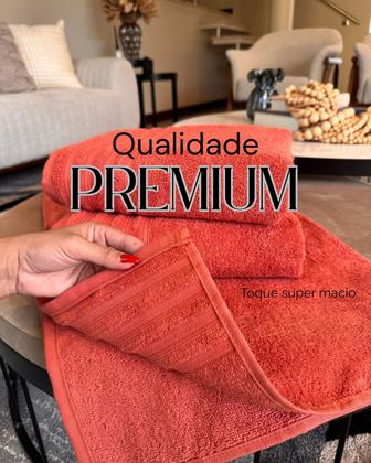Imagem de Toalha Banhão Premium Twist 100Algodão Fio Penteado Zero Torção Macia Margex