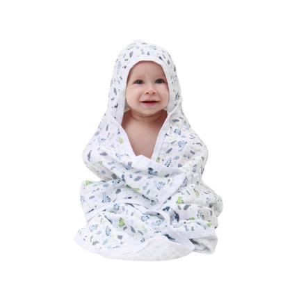 Imagem de Toalha Banho Bebê Soft Fralda c/ Capuz 85cm x85cm -Baby Gijo