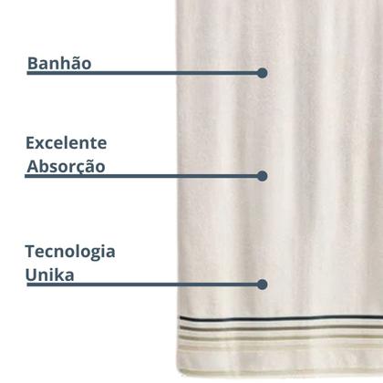 Imagem de Toalha Banho Karsten 70x140 - Fio Penteado Lumina