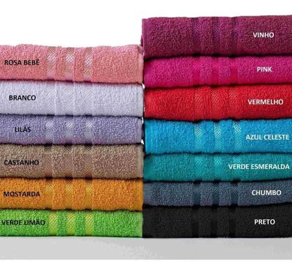 Imagem de Toalha de Banho 3 Barras Felpuda Macia 100% algodão ( Banho ou Rosto )