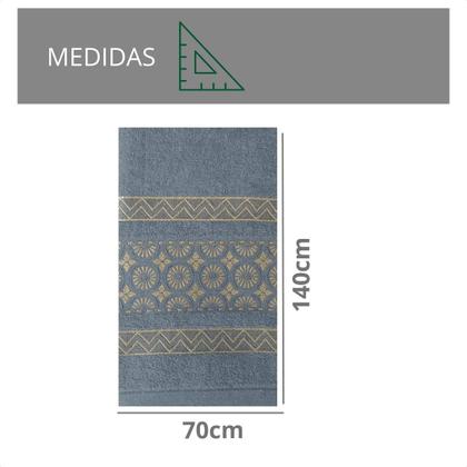 Imagem de Toalha De Banho 70x140  Felpuda Macia Algodão