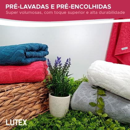 Imagem de Toalha de Banho Avulsa Buddemeyer 100% Algodão Fibra Longa Jacquard 70 x 135 - Felpuda Macia Grossa