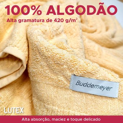 Imagem de Toalha de Banho Avulsa Buddemeyer 100% Algodão Fibra Longa Jacquard 70 x 135 - Felpuda Macia Grossa