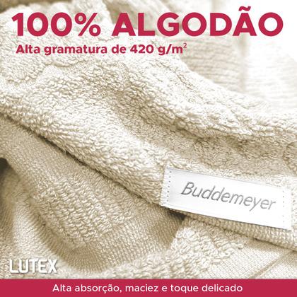 Imagem de Toalha de Banho Avulsa Buddemeyer 100% Algodão Fibra Longa Jacquard 70 x 135 - Felpuda Macia Grossa