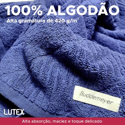 Imagem de Toalha de Banho Avulsa Buddemeyer 100% Algodão Fibra Longa Jacquard 70 x 135 - Felpuda Macia Grossa