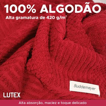 Imagem de Toalha de Banho Avulsa Buddemeyer 100% Algodão Fibra Longa Jacquard 70 x 135 - Felpuda Macia Grossa