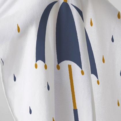 Imagem de Toalha De Banho Baby Com Capuz Tecebem Estampada Kinder Zoe Branca