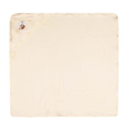 Imagem de Toalha De Banho Bebê Atoalhada Com Capuz Bosque Papi