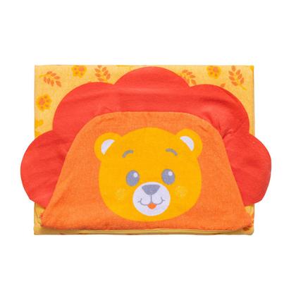 Imagem de Toalha de banho bebê estampada c/ capuz bichinhos-baby joy