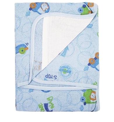 Imagem de Toalha De Banho Bebe Felpuda Forrada de Fralda com Capuz Enxoval Recém Nascido 100% Algodão