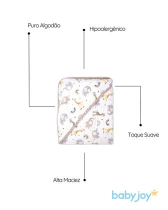 Imagem de Toalha de Banho Bebê Soft 2 Camada de Fralda Bublim