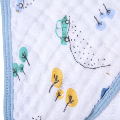 Imagem de Toalha de Banho Bebê Soft Especial 100% Algodão Estampada 80x80cm  C/Capuz - Karinho