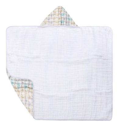 Imagem de Toalha De Banho Bebê Soft Fralda Estampada 1,05mx85cm Toalhão Meninas ou Meninos 100% Algodão