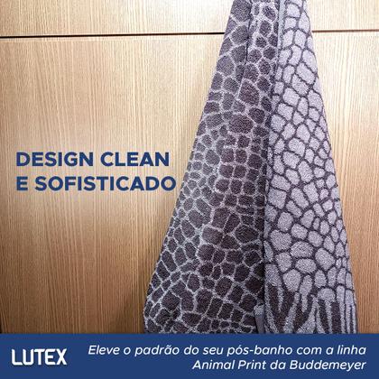 Imagem de Toalha De Banho Buddemeyer Animal Print 100% Algodão Fio Tinto Alta Absorção Ultra Macia 70 x 140cm