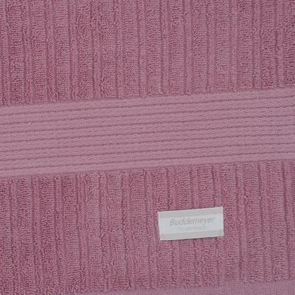 Imagem de Toalha de Banho Buddemeyer Fio Penteado Canelado - 100% Algodão - 70x140cm