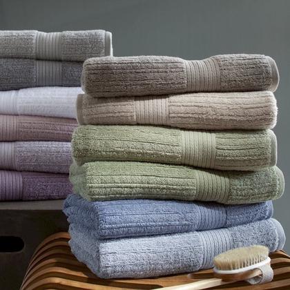 Imagem de Toalha De Banho Buddemeyer Fio Penteado Canelado 100% Algodão