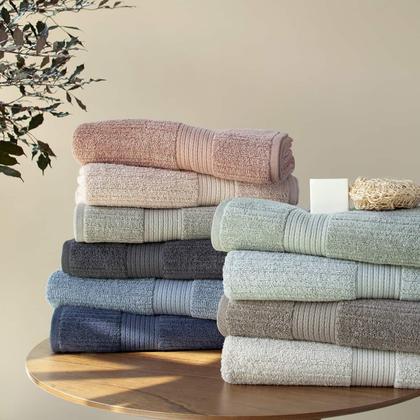 Imagem de Toalha De Banho Buddemeyer Fio Penteado Canelado 100% Algodão