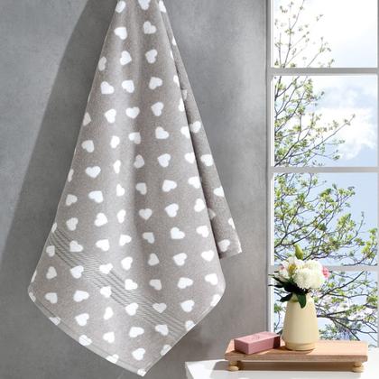 Imagem de Toalha de Banho Dohler Prisma 100% Algodão Estampada