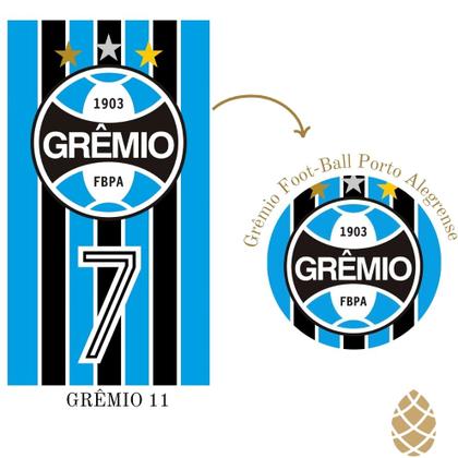 Imagem de Toalha De Banho E Praia Veludo Time Grêmio 11 Döhler