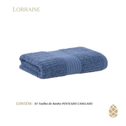 Imagem de Toalha De Banho Fio Penteado Canelado Buddemeyer 70x140cm