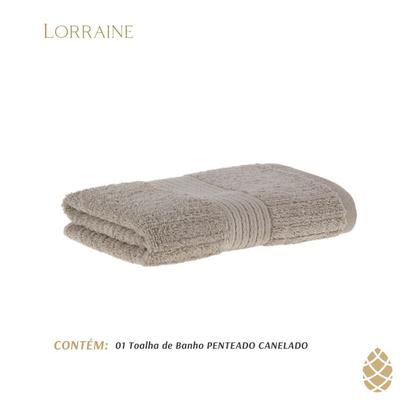 Imagem de Toalha De Banho Fio Penteado Canelado Buddemeyer 70x140cm