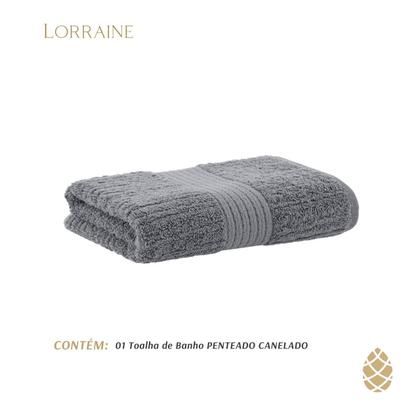 Imagem de Toalha De Banho Fio Penteado Canelado Buddemeyer 70x140cm