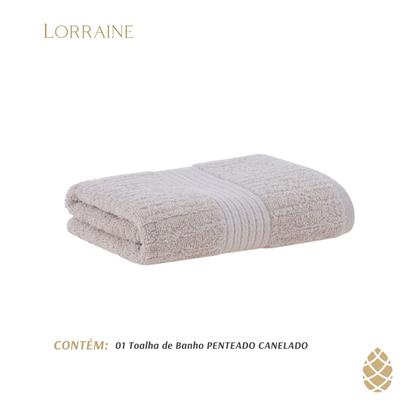 Imagem de Toalha De Banho Fio Penteado Canelado Buddemeyer 70x140cm