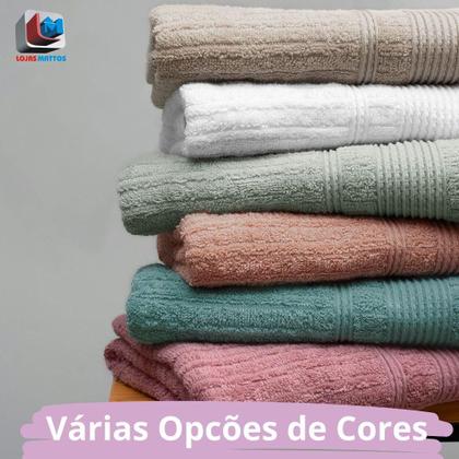 Imagem de Toalha de Banho Fio Penteado Canelado Sonata 100% Algodão Macio Jacquard Appel