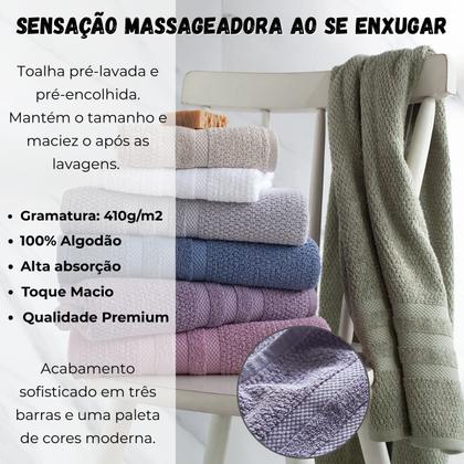 Imagem de Toalha de Banho Gigante Vanilla Extra Soft Buddemeyer Toalha Banhão 90x150cm