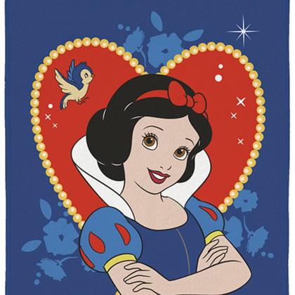 Imagem de Toalha de Banho Infantil 70cm x 1,40m Branca de Neve Lepper