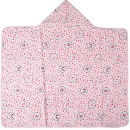 Imagem de Toalha De Banho Infantil Bebe Felpuda C/Capuz 90x70 Menino