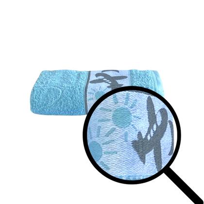 Imagem de Toalha De Banho Infantil Menina Menino Avulsa Absorção Puppy
