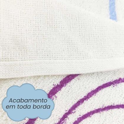 Imagem de Toalha de Banho Infantil Menino e Menina Com Capuz Felpuda Algodão Lepper