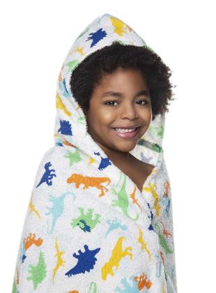 Imagem de Toalha de Banho Infantil Menino e Menina Com Capuz Felpuda Algodão Lepper
