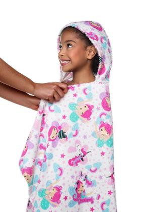 Imagem de Toalha de Banho Infantil Menino e Menina Com Capuz Felpuda Algodão Lepper