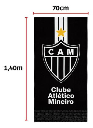 Imagem de Toalha De Banho Lepper Aveludada Estampada Times De Futebol