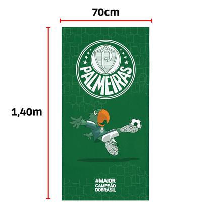 Imagem de Toalha De Banho Lepper Aveludada Estampada Times De Futebol