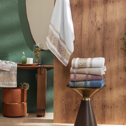 Imagem de Toalha de Banho Modelo La Vie - 450g/m - Macia