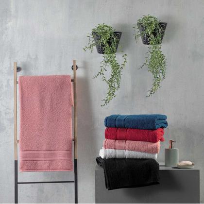 Imagem de Toalha de Banho Preta Monarca Leve Macia 130x68cm - APPEL