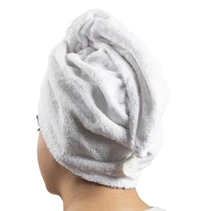 Imagem de Toalha de Banho Seca Cabelo Atoalhada Avulsa 100% algodão