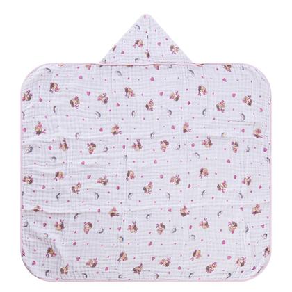 Imagem de Toalha de Banho Soft 2 Camadas Fralda Turma da Mônica Baby